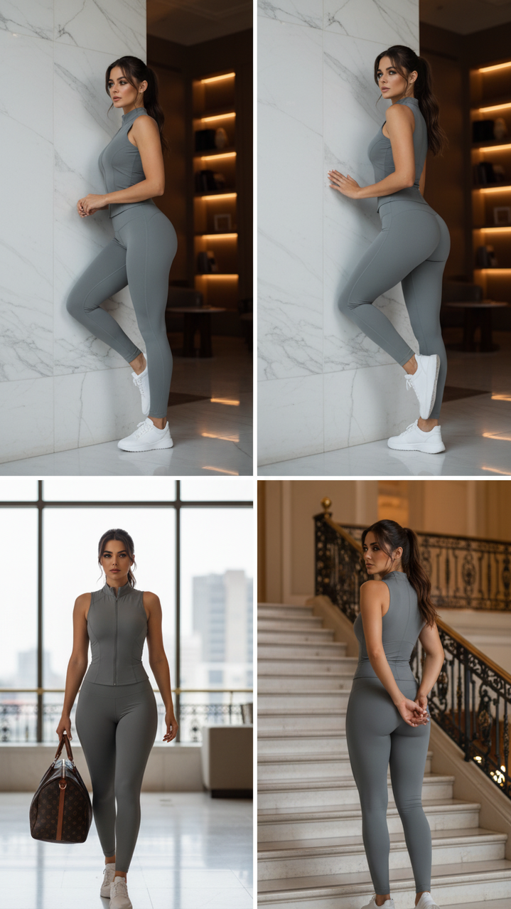 Prestige Sage Mist — grand staircase, luxury villa