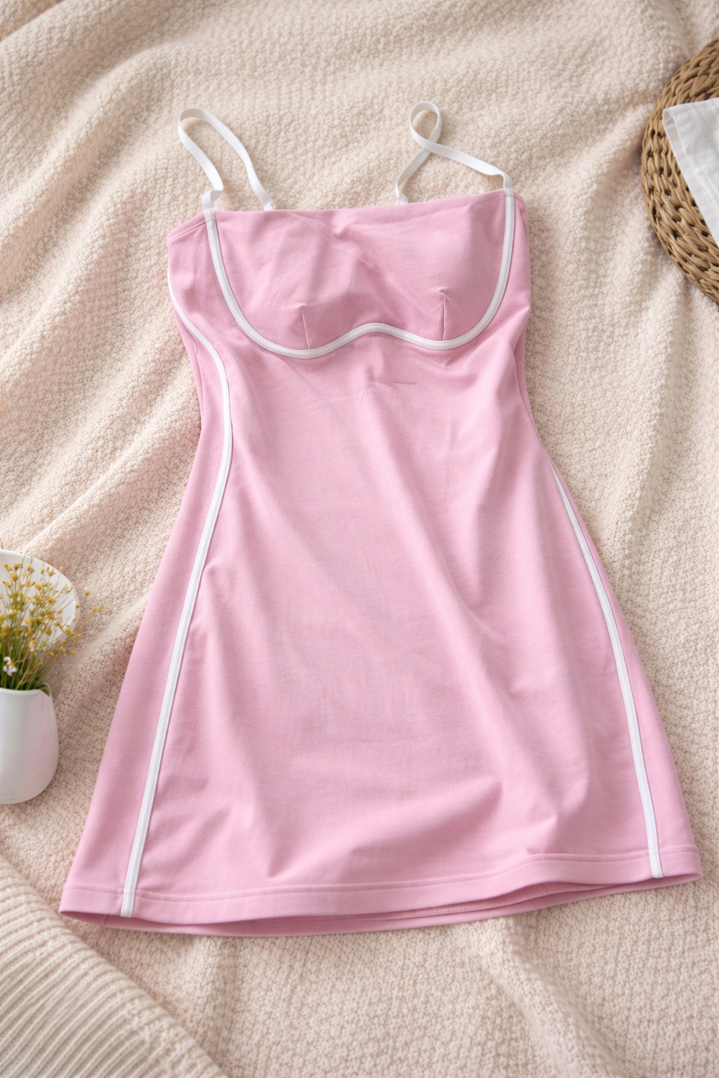 FORMAE Contrast Sculpt™ Performance Skort Dress